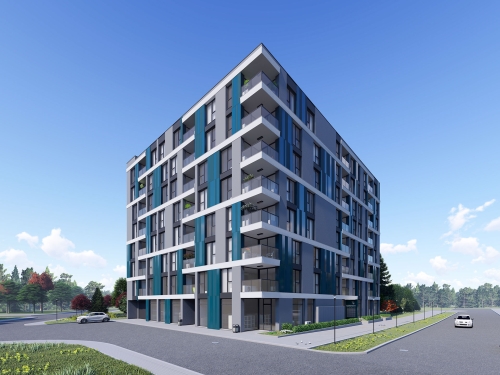 Лукс и функционалност в модерна нова сграда